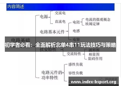 初学者必看：全面解析北单4串11玩法技巧与策略
