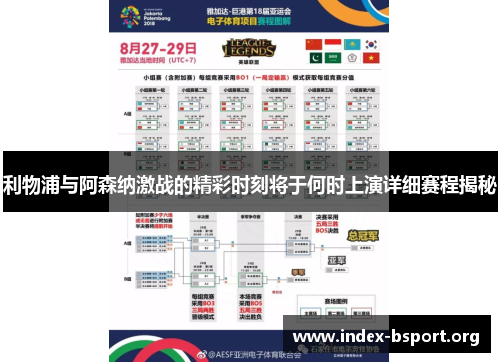 利物浦与阿森纳激战的精彩时刻将于何时上演详细赛程揭秘 利物浦与阿森纳激战的精彩时刻将于何时上演详细赛程揭秘